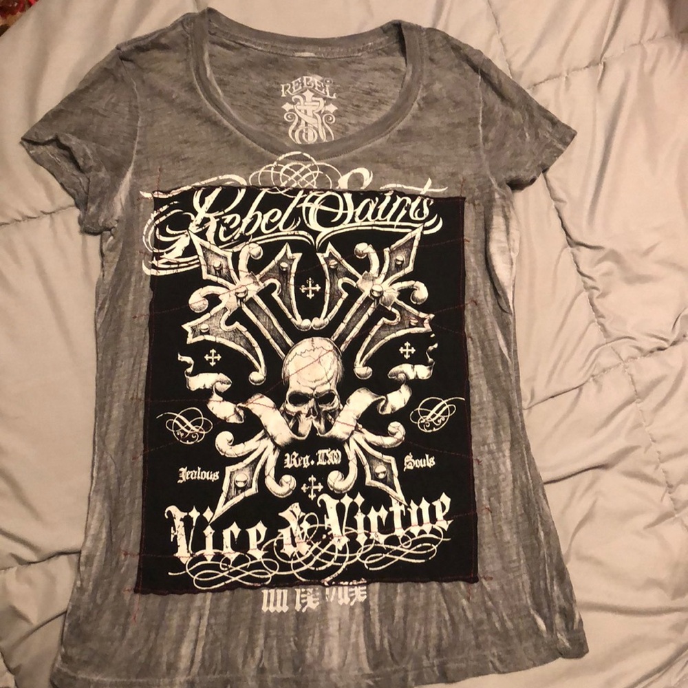 Rebel Saints by Affliction Tee